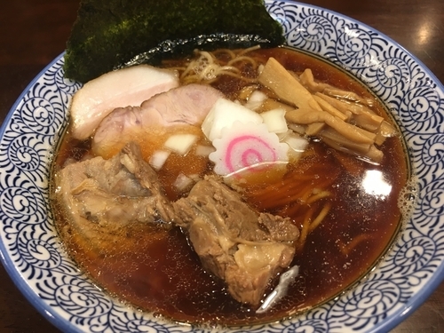 「上ニボ汁そば」@汁そば LUCY ルーシーの写真