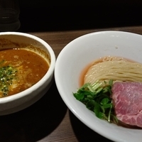 【火曜日限定】エビ細つけ麺￥830+エビ団子￥120