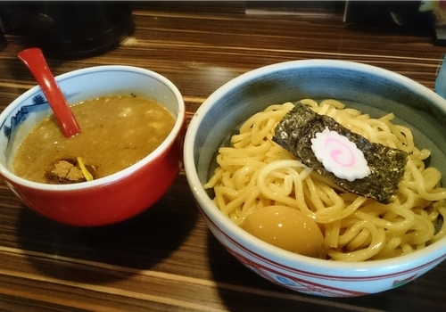 「味玉つけ麺 赤 900円」@中華そば 螢の写真