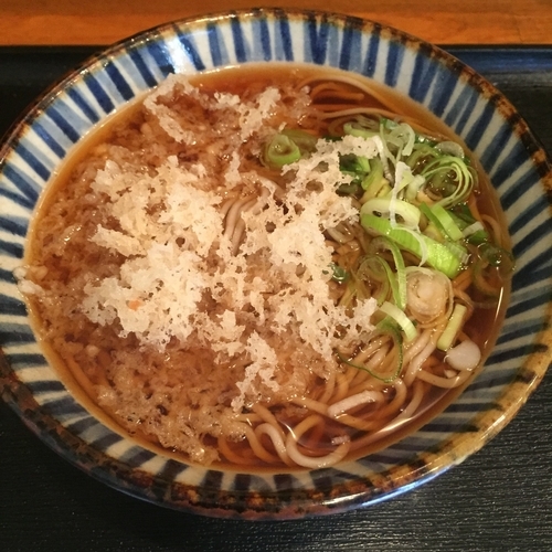 「たぬき（￥400）」@立喰そば ○の写真