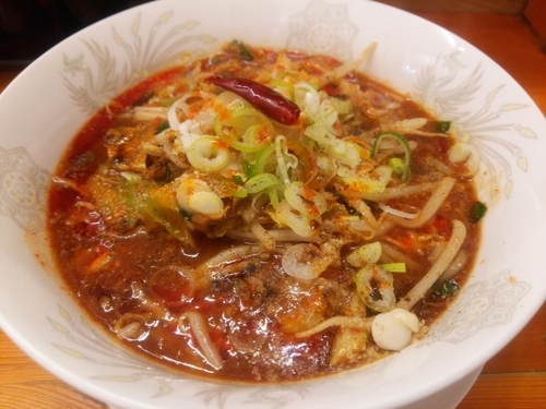 「野菜マーラーメン」@ラーメン餃子 なか屋の写真