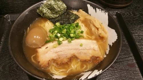 「日替わり中華そば＋大盛＋味玉」@麺屋 中川會 錦糸町店の写真