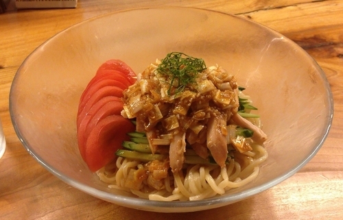 「棒々鶏冷麺(限定)850円」@白河手打中華そば  一番いちばんの写真