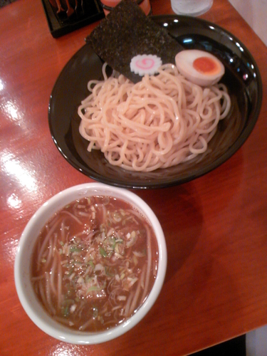 「つけ麺６８０円」@大山ラーメン・つけ麺の写真