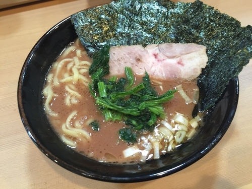 「ラーメン」@横浜家系らーめん 武道家 賢斗の写真