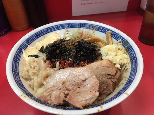 「たれそば＋大盛 880円」@ジャンプの写真