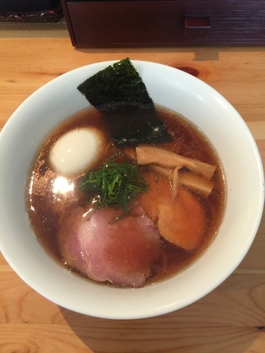 「中華そば＋味玉」@麺や渦雷UZURAIの写真