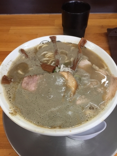 「にぼだく 中」@中華そば ひらこ屋の写真