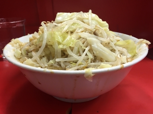 「ラーメン・ニンニク」@ラーメン二郎 三田本店の写真