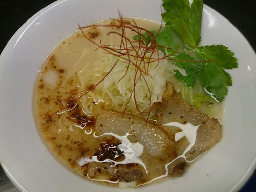 「XO醤薫イベリコ豚の玄瑛流ラーメン」@麺劇場 玄瑛 六本木店の写真