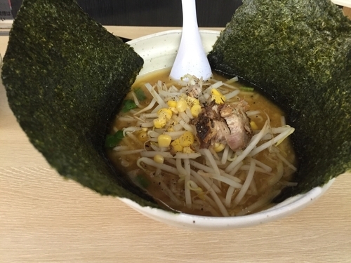 「味噌ラーメン＋ライス(サービス)」@ら〜めん 両国ときせいの写真