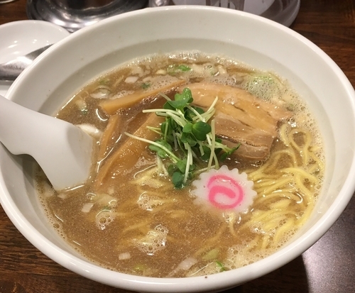「中華そば（￥750）」@つけめんTETSU 御徒町ラーメン横丁店の写真