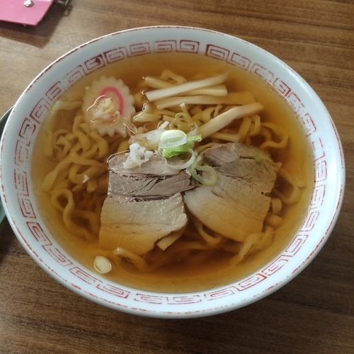 「極太手打ち中華」@食堂なまえの写真