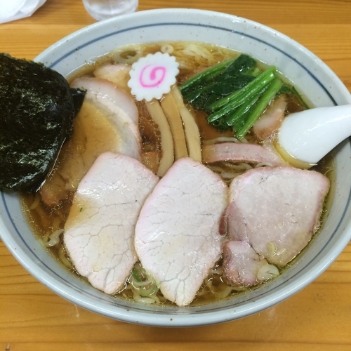 「手打ちチャーシュー麺　大盛り」@とら食堂の写真