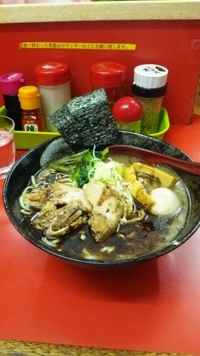 「黒ぬーどる大盛」@ぬ〜どる専門店 バカみたいに愛してたの写真