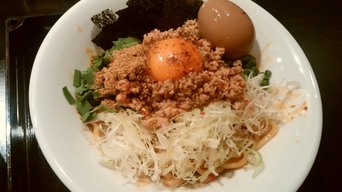 「台湾まぜそば880円＋味玉」@麺屋 鉄風 ミヤマチの写真