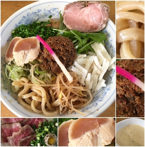 「名古屋風和え蕎麦D2000円他」@MENYA 食い味の道有楽の写真
