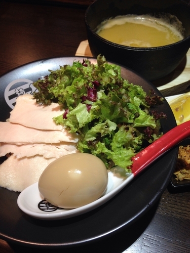 「濃厚鶏白湯つけ麺(塩)」@麺屋 時茂 西川口店の写真
