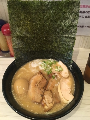 「特製魚介豚骨太ラーメン」@麺バカ息子の写真