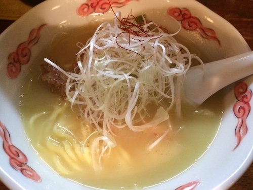 「鳥白湯ラーメン  820円」@麺・酒処 ぶらりの写真
