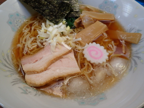 「冷たいスープ支那そば」@すずらんの写真