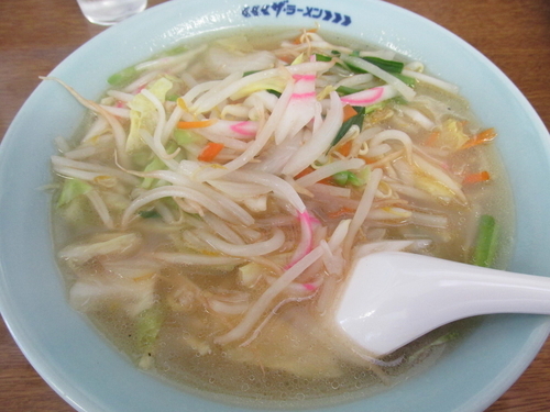 「タンメン　「600円」」@ぎょうざラーメンつたやの写真