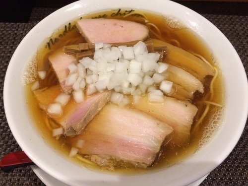 「煮干らぁ麺(750円)＋チャーシュー(250円)」@麺庵ちとせの写真