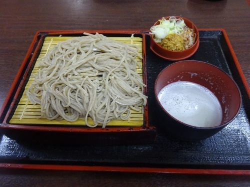 「おしぼりそば」@手打ちそば そば信の写真