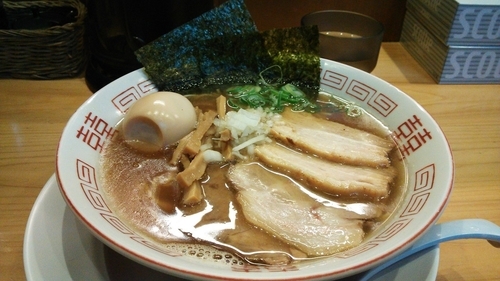 「特製バリ煮干そば」@蕾 煮干 分家の写真