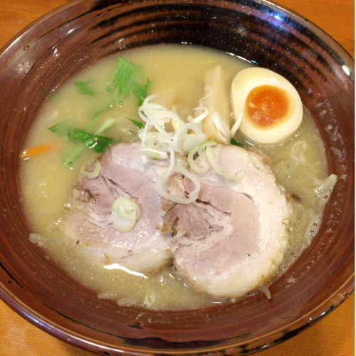 「味噌らぁめん　830円」@爆じゅう餃子 餃点の写真