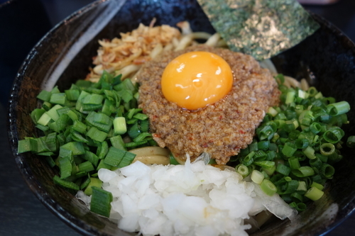 「台湾まぜそば大盛り　追い飯付き750円」@二代目 狼煙 ～心～の写真
