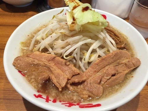 「ガッツリ煮干しラーメン」@なんつッ亭 御徒町店の写真