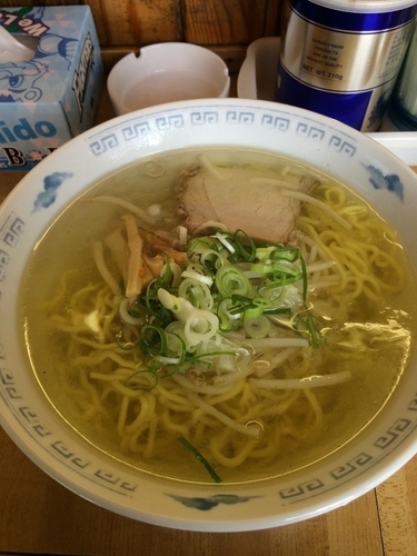 「塩ラーメン」@名水ラーメン 厚別店の写真