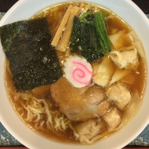 「雲呑麺 ¥800円」@手打中華もめんの写真