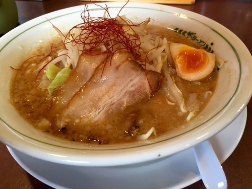 「期間限定 濃厚こってり味噌ラーメン¥780」@麺屋なるきす 府中店の写真