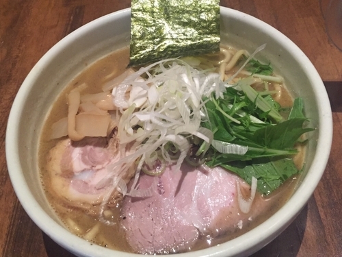 「濃い出汁そば¥800＋大盛¥50」@日本橋 製麺庵 なな蓮の写真