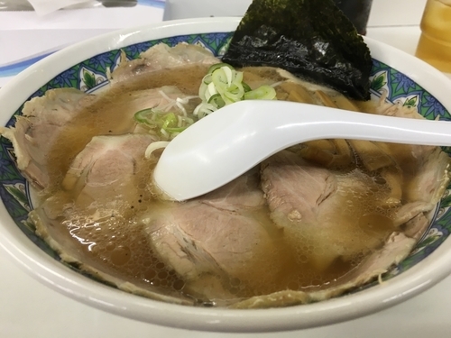 「チャーシューメン」@ラーメンめん丸 吉岡店の写真