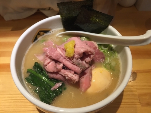 「特製濃厚真鯛らーめん 1,100円」@真鯛らーめん 麺魚の写真