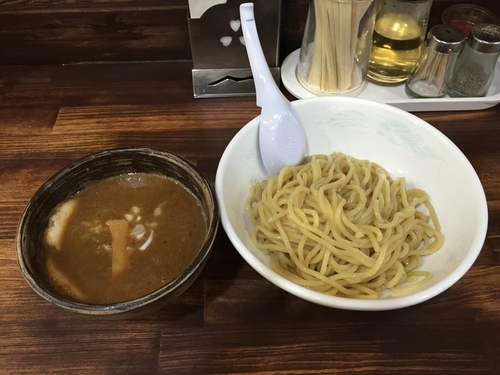 「味玉つけ麺」@麺工房 武の写真