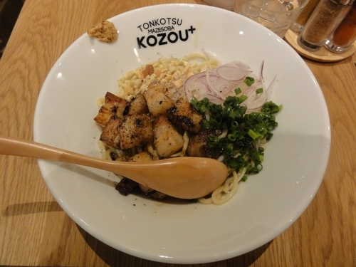 「豚骨まぜそば　並（200g）」@豚骨まぜそばKOZOU＋の写真