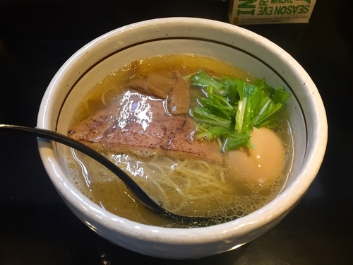 「味玉塩らぁめん」@麺屋 焔の写真