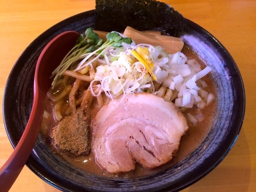 「とろりそば（800円）」@味箪笥の写真