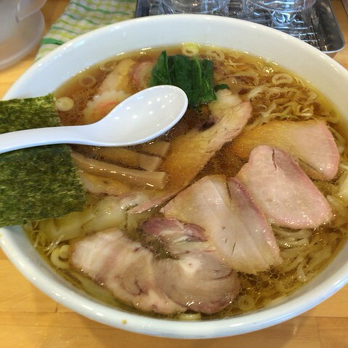 「チャーシューワンタン麺（大）¥1250」@白河手打中華そば 法隆の写真