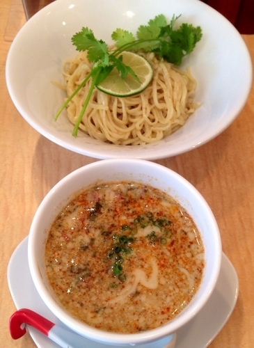 「味玉太陽のつけSoba 1000円」@Japanese Soba Noodles 蔦の写真