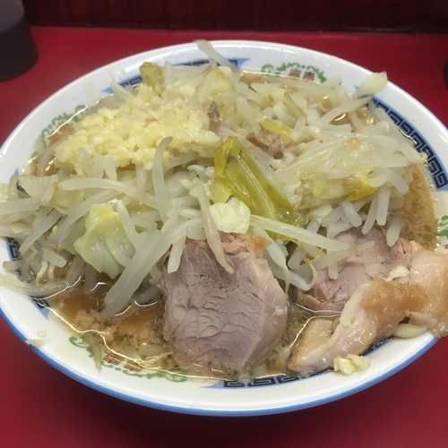 「小ラーメン（￥500）」@ラーメン二郎 目黒店の写真