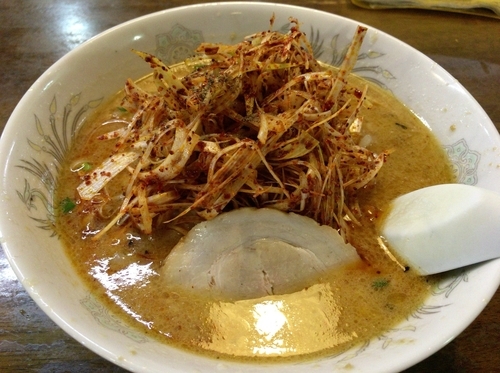 「辛味噌ラーメン」@ラーメン蘇洲 須玉店の写真