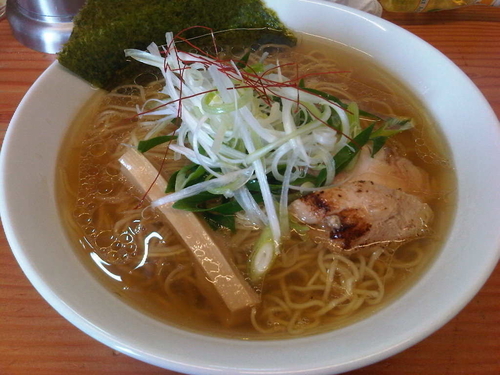 「一信らーめん大盛(700円)」@らーめん一信の写真