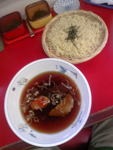 「つけ麺４５０円」@めん処 なが井の写真