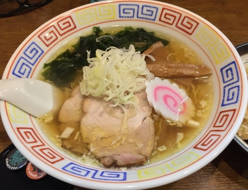 「中華そば＋半炒飯（￥700＋￥350）」@らーめん屋 小川の写真