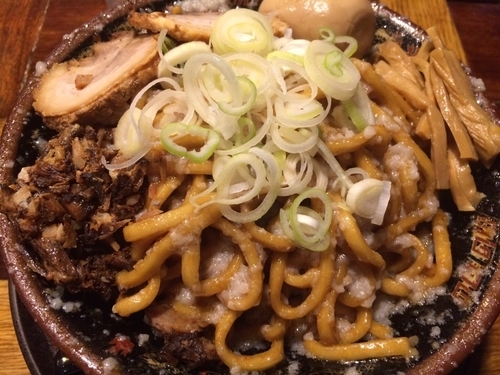 「爆盛油脂麺」@らーめん 平太周 味庵の写真